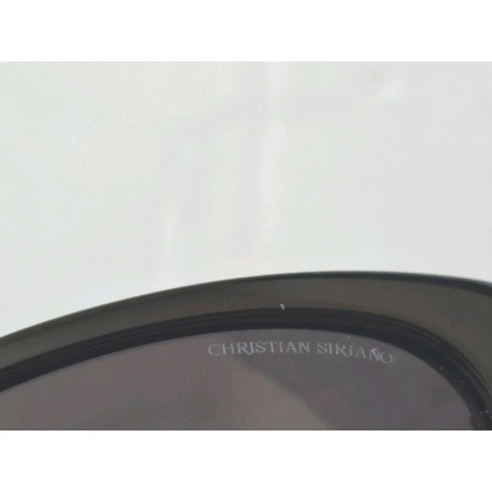 Christian Siriano Jill Sunglasses Black 56-15-140 Cateye Sunnies